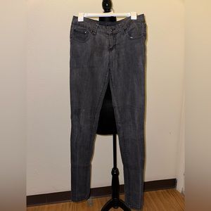 Super skinny black jeans